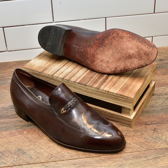 Vintage Florsheim Designer Collection Mahogany 9M main image 9